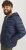 Jack & Jones SPRINT Red Stitches Quilted Hooded Jacket Navy Blazer - Chaquetas - Chaquetas Tallas Grandes 2XL-8XL