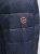 Jack & Jones SPRINT Red Stitches Quilted Hooded Jacket Navy Blazer - Chaquetas - Chaquetas Tallas Grandes 2XL-8XL