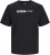 Jack & Jones CORP Logo Play 5 T-Shirt Black - Camisetas - Camisetas - 2XL-14XL
