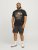 Jack & Jones JJSKULL ROCK T-Shirt Black - Camisetas - Camisetas - 2XL-14XL