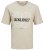 Jack & Jones JJPAISLEY T-Shirt Moonbeam - Camisetas - Camisetas - 2XL-14XL