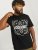 Jack & Jones JJPAISLEY T-Shirt Black - Camisetas - Camisetas - 2XL-14XL