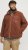 Jack & Jones ESTERBRO High Collar Teddy Jacket Brandy Brown - Chaquetas - Chaquetas Tallas Grandes 2XL-8XL