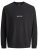 Jack & Jones Norrebro Crew Neck Long Sleeve T-Shirt Black - Camisetas - Camisetas - 2XL-14XL