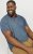 Jack & Jones PAULOS Short Sleeve Polo Denim Blue/PS - Polos - Polos 2XL-8XL