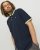 Jack & Jones PAULOS Short Sleeve Polo Dark Navy/NEON - Polos - Polos 2XL-8XL