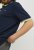 Jack & Jones PAULOS Short Sleeve Polo Dark Navy/NEON - Polos - Polos 2XL-8XL