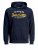 Jack & Jones Elogo Sweat Hood Navy Blazer - Sudaderas - Sudaderas 2XL-12XL