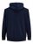 Jack & Jones Basic Sweat Zip Hood Navy Blazer - Sudaderas - Sudaderas 2XL-12XL