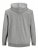 Jack & Jones Basic Sweat Zip Hood Light Grey Melange - Sudaderas - Sudaderas 2XL-12XL