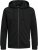 Jack & Jones Basic Sweat Zip Hood Black - Sudaderas - Sudaderas 2XL-12XL