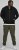 Jack & Jones Basic Sweat Zip Hood Black - Sudaderas - Sudaderas 2XL-12XL