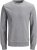 Jack & Jones Basic Sweatshirt Light Grey Melange - Sudaderas - Sudaderas 2XL-12XL