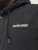 Jack & Jones RUSH SOLID Bomber Jacket with Hood Black - Chaquetas - Chaquetas Tallas Grandes 2XL-8XL