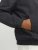 Jack & Jones RUSH SOLID Bomber Jacket with Hood Black - Chaquetas - Chaquetas Tallas Grandes 2XL-8XL