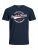 Jack & Jones JJELOGO TEE Navy - Camisetas - Camisetas - 2XL-14XL