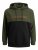 Jack & Jones JJEURBAN BLOCKING SWEAT Forest Green - Sudaderas - Sudaderas 2XL-12XL