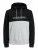 Jack & Jones JJEURBAN BLOCKING SWEAT Black - Sudaderas - Sudaderas 2XL-12XL