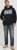 Jack & Jones CORP LOGO Large Print Hoodie Black - Sudaderas - Sudaderas 2XL-12XL