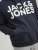 Jack & Jones CORP LOGO Large Print Hoodie Navy Blazer - Sudaderas - Sudaderas 2XL-12XL