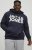 Jack & Jones CORP LOGO Large Print Hoodie Navy Blazer - Sudaderas - Sudaderas 2XL-12XL