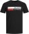 Jack & Jones CORP Logo T-Shirt Black/PLAY 4 - Camisetas - Camisetas - 2XL-14XL