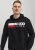 Jack & Jones CORP LOGO PLAY 4 Print Hoodie Black - Sudaderas - Sudaderas 2XL-12XL