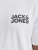 Jack & Jones CORP Logo T-Shirt White w Small Black Print - Camisetas - Camisetas - 2XL-14XL