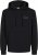 Jack & Jones CORP LOGO Small Print Hoodie Black - Sudaderas - Sudaderas 2XL-12XL