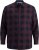 Jack & Jones Gingham L/S Shirt Dark Red - Camisas - Camisas 2XL-10XL