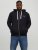 Jack & Jones JJSTAMP ZIP Hoodie Black - Sudaderas - Sudaderas 2XL-12XL