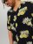 Jack & Jones JORLUKE FLORES Resort Shirt Black - Camisas - Camisas 2XL-10XL
