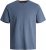 Jack & Jones PAULOS T-Shirt Denim Blue - Camisetas - Camisetas - 2XL-14XL