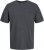 Jack & Jones PAULOS T-Shirt Dark Grey Melange - Camisetas - Camisetas - 2XL-14XL