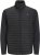 Jack & Jones MULTI SET-IN Sleeves Quilted Jacket With Collar Black - Chaquetas - Chaquetas Tallas Grandes 2XL-8XL