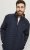 Jack & Jones MULTI SET-IN Sleeves Quilted Jacket With Collar Navy Blazer - Chaquetas - Chaquetas Tallas Grandes 2XL-8XL