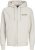Jack & Jones ESTERBRO Zip Hoodie Light Grey - Sudaderas - Sudaderas 2XL-12XL