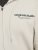 Jack & Jones ESTERBRO Zip Hoodie Light Grey - Sudaderas - Sudaderas 2XL-12XL