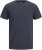 Jack & Jones ORGANIC T-Shirt Navy Blazer/Melange - Camisetas - Camisetas - 2XL-14XL