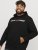 Jack & Jones CORP OLD LOGO REG FIT Hoodie Black - Sudaderas - Sudaderas 2XL-12XL