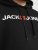 Jack & Jones CORP OLD LOGO REG FIT Hoodie Black - Sudaderas - Sudaderas 2XL-12XL