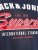 Jack & Jones LOGO O-Neck T-Shirt Dark Blue - Camisetas - Camisetas - 2XL-14XL