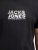 Jack & Jones Tarmac Branding Crew Neck T-Shirt Black - Camisetas - Camisetas - 2XL-14XL