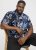 Jack & Jones Hawaii AOP Shirt Blue - Camisas - Camisas 2XL-10XL