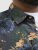 Jack & Jones Hawaii AOP Shirt Grey - Camisas - Camisas 2XL-10XL