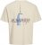 Jack & Jones Boston Photo Crew Neck T-Shirt Antique White - Camisetas - Camisetas - 2XL-14XL