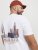 Jack & Jones Boston Photo Crew Neck T-Shirt Bright White - Camisetas - Camisetas - 2XL-14XL