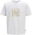 Jack & Jones Tarmac Camo Crew Neck T-Shirt Bright White - Camisetas - Camisetas - 2XL-14XL