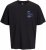Jack & Jones Compact Crew Neck T-Shirt Black - Camisetas - Camisetas - 2XL-14XL