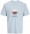 Jack & Jones Vira Branding Crew Neck T-Shirt Skyway - Camisetas - Camisetas - 2XL-14XL